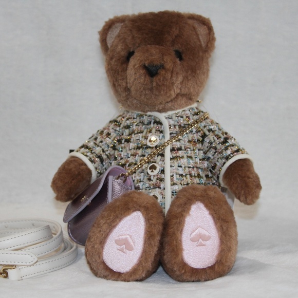 Kate Spade Handbags - NWT Kate Spade Teddy Bear Backpack Purse Holiday Novelty Shoulder Crossbody Bag